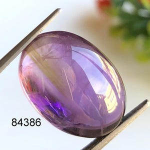 Cabochão de ametista trapiche, pedra preciosa de ametista oval e em formato de pêra, uso para fazer brincos e pulseiras, cristal de cura, pedra preciosa semipreciosa