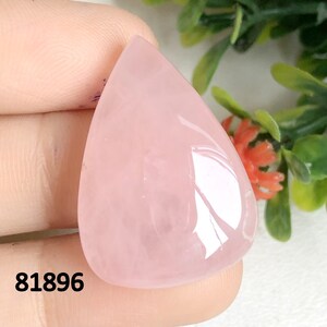 Rozenkwarts cabochon, beste kwaliteit rozenkwarts edelsteen voor het maken van sieraden, handgepolijste cabines, losse edelsteen, nieuwjaarsuitverkoop