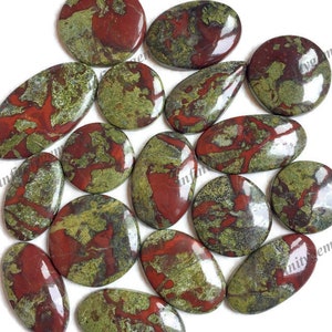Drakenbloed jaspis cabochon groothandel, jaspis cabochon veel per gewicht. Cabochon met bloedjaspis van goede kwaliteit Gebruiken voor het maken van sieraden