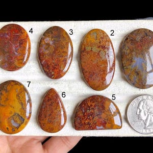 Cabochon marocain en agate couture, agate pour collier, cabochon de pierres précieuses, géodes énergétiques, cabochons de pierres précieuses polies à la main, bijoux DIY, chasse aux pierres précieuses LOT-N2