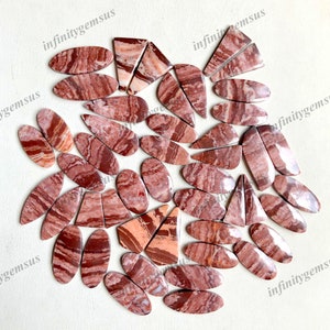 Prachtige Zebra Jaspis Paar Edelsteen Cabochon, Hoogglans Cabochon Losse Edelsteen Voor DIY Sieraden Maken DIY, En Craft Supplies.