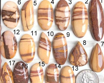 Cabochon di diaspro zebra selezionato, pietra semipreziosa naturale per la creazione di gioielli, cristallo curativo di diaspro, gioielli in stile occidentale LOT-A436