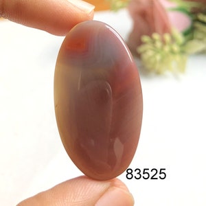 Rode Botswaanse agaat cabochon, goede kwaliteit Botswaanse agaat edelsteen voor het maken van sieraden, handgemaakte cabochon, Power Crystal