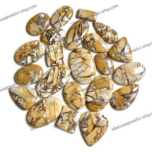 Lote de atacado de cabochão Mookaite brechado, formato e tamanho mistos, pedra preciosa mookaite brechada natural para fabricação de joias e suprimentos de artesanato