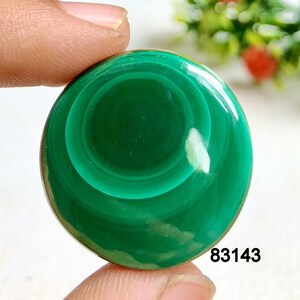 Top-Qualität Malachit Cabochon, Edelstein für die Schmuckherstellung, handgemachte Cabochon, Schutz-Kristall