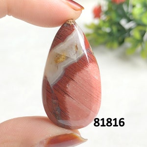 Cabochão de pele de cobra, pedra preciosa solta para fazer joias, cabos polidos à mão, cristal natural