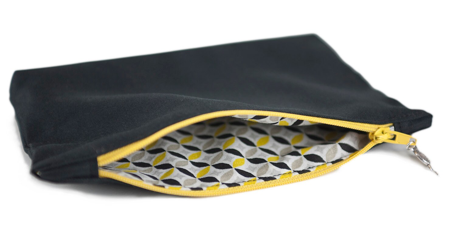 Bolsa de almacenamiento con cremallera de tela | Etsy