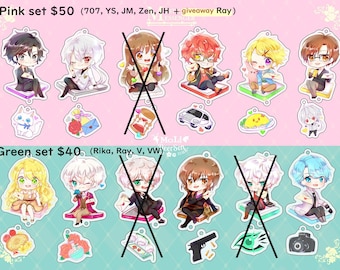 MM Mystic Messenger connected charms