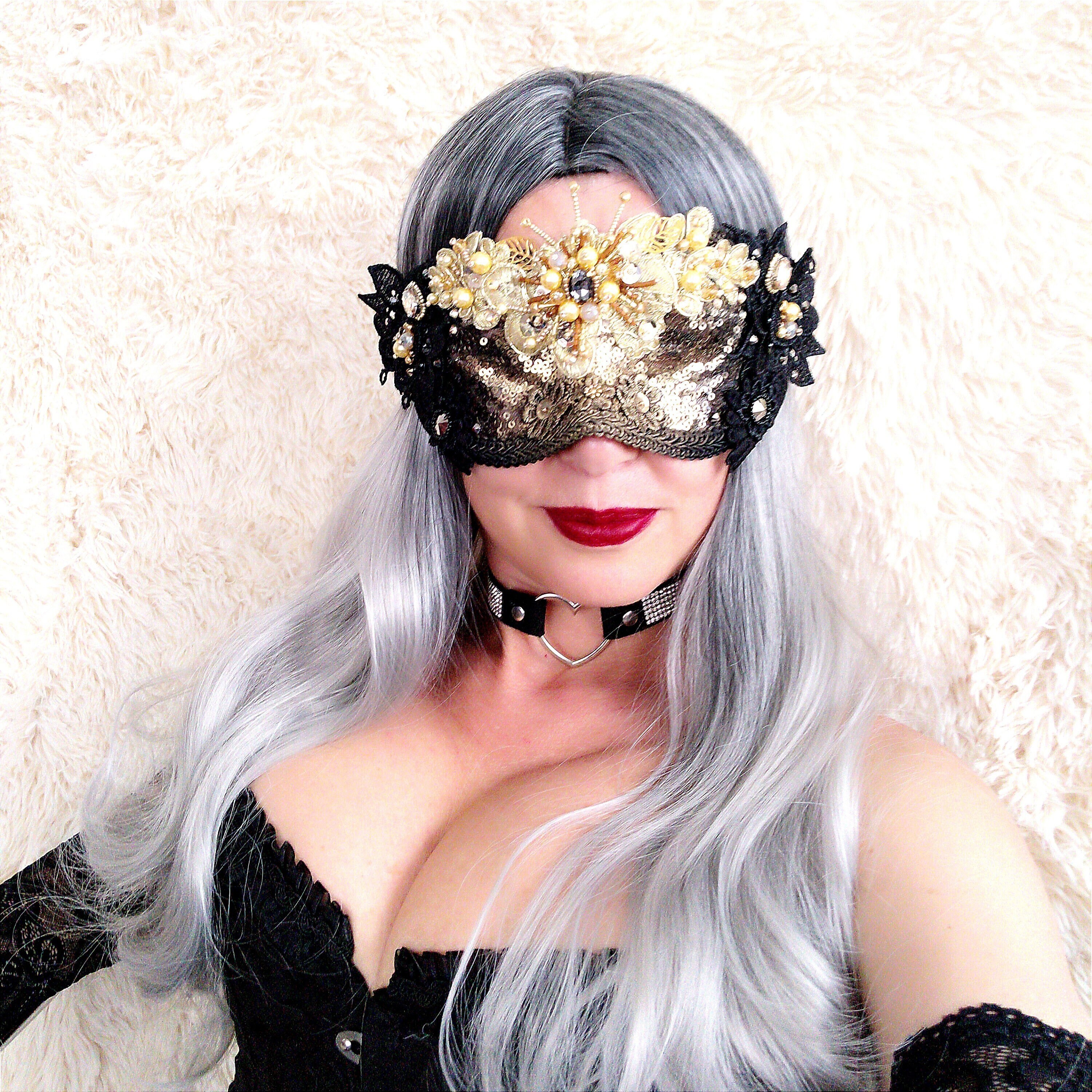 Black Gold Masquerade Mask Halloween Mask Costume Party Mask Mardi Gras Mask Wedding Photoshoot Venetian Carnival Hen Party Mask Etsy