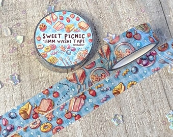 Washi Tape Süßes Picknick Kawaii Pastell Cottagecore