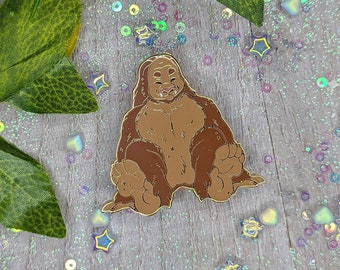 Big Foot Enamel Pin | Gift Fun Lapel Pin