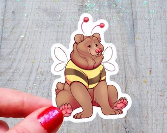 Bumblebear Cute Vinyl Sticker