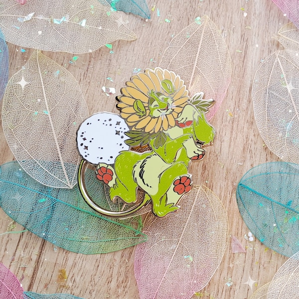 Dandylion Hard Enamel Pin | Gift Fun Lapel Pin Beast Fantasy DnD