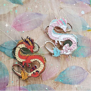 Dragon Hard Enamel Pin | Gift Fun Lapel Pin Beast Fantasy