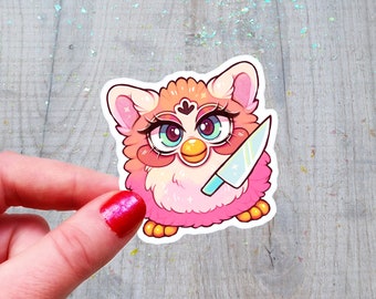 Spicy Furb Cute Vinyl Sticker