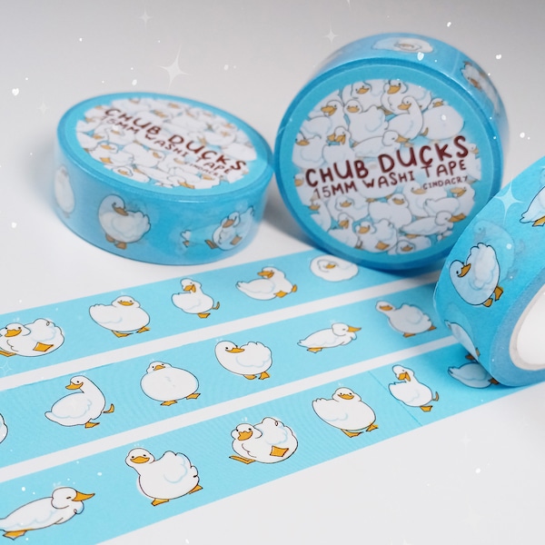 Ruban washi Chub Ducks