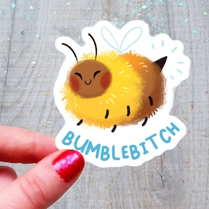 Bumblebitch Biene Aufkleber | Lustige Stationär Bumblebee