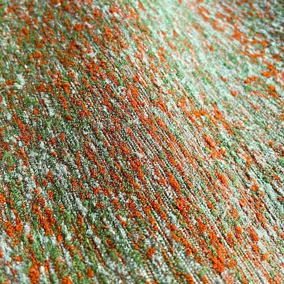 Woman's obi,silk,orange and green,antique weaving… - image 9