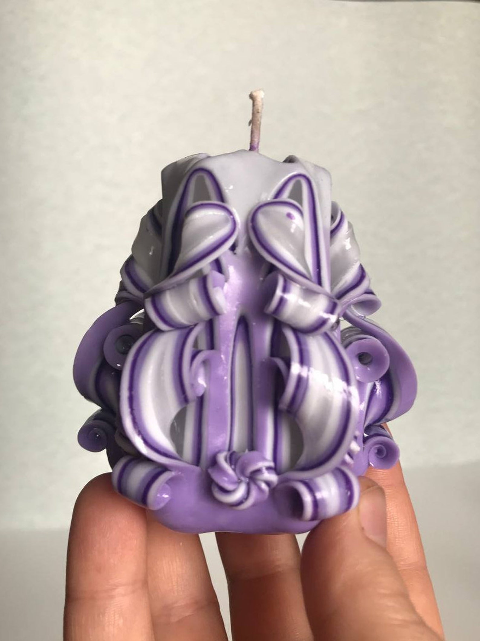 Lavender Quinceanera candlesset candles for sweet 16candles Etsy