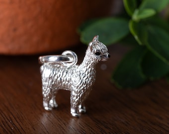 Sterling Silver Alpaca Charm - Gemma J Country Collection