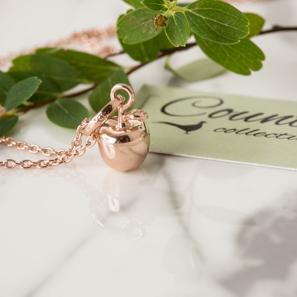 Apple Necklace Etsy
