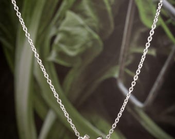 Collar de herradura de plata de ley - Regalo de joyería ecuestre