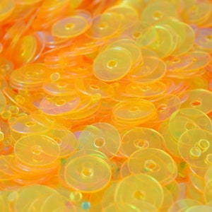 3/4/6mm clear orange iridescent sequins sheen round sequins/loose paillettes,wholesale sequins,shimmering sequin apparel,shoe decor
