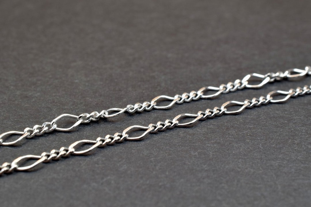 925 Sterling Silver Chain With PVD Silver Filled Plated on 925 Sterling Silver Chain With PVD Silver Filled Plated on