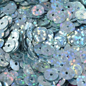 3/4/6mm bluish silver iridescent flat sequins round/loose paillettes/wholesale sequins multi-color, loose sequin apparel,shoe decor