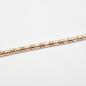 18K PVD Rose Gold Chain 22.5&quot; Inches Long 2mmThickness CG237