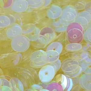 3/4/6mm clear iridescent flat sequins round sequins/loose paillettes/wholesale sequins multi-color, loose sequin apparel,shoe decor