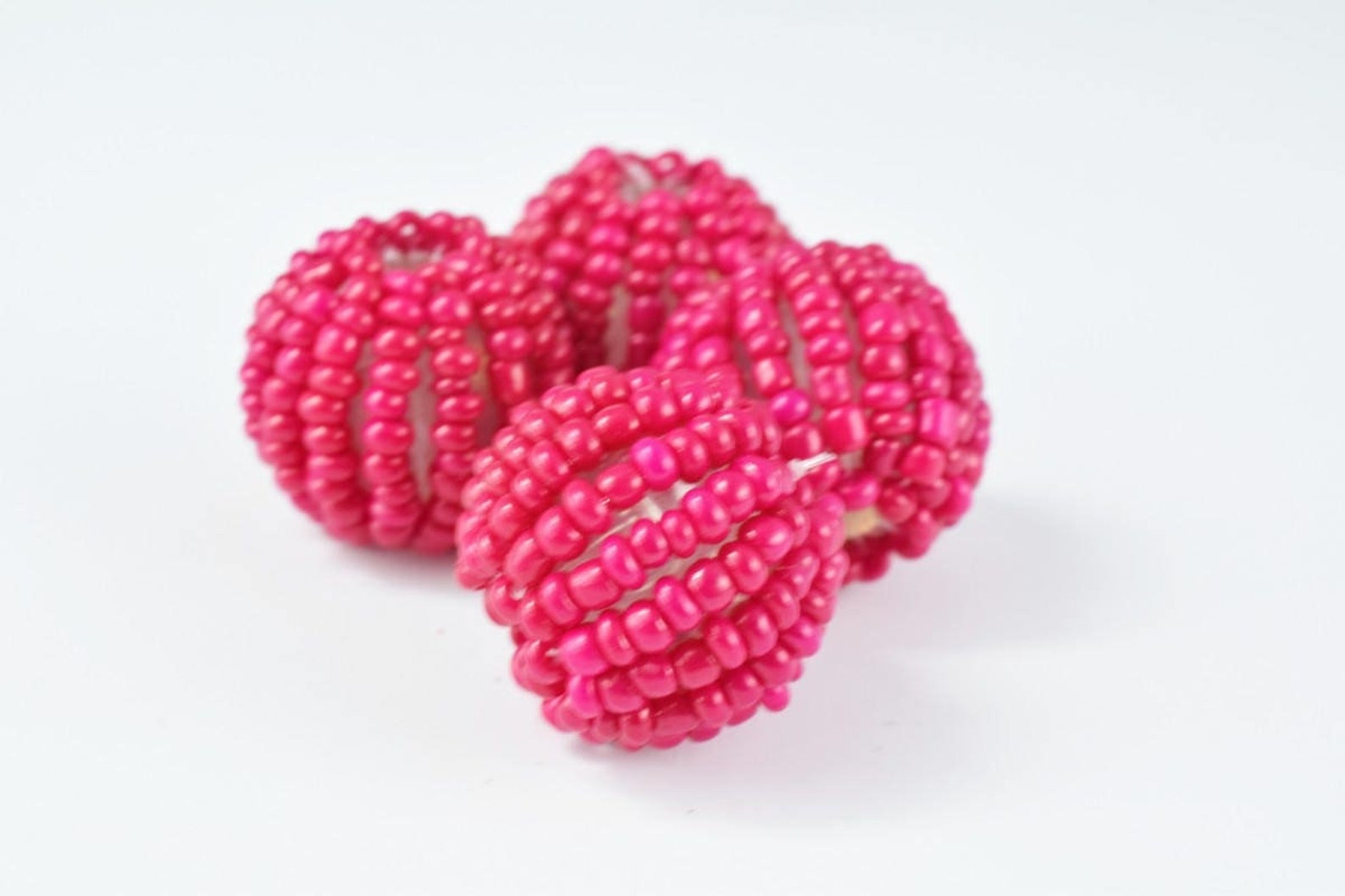 Seed Beads Bon Bon Round Ball Beads, Size 18mm.20mm.23mm Wrapped Beads ...
