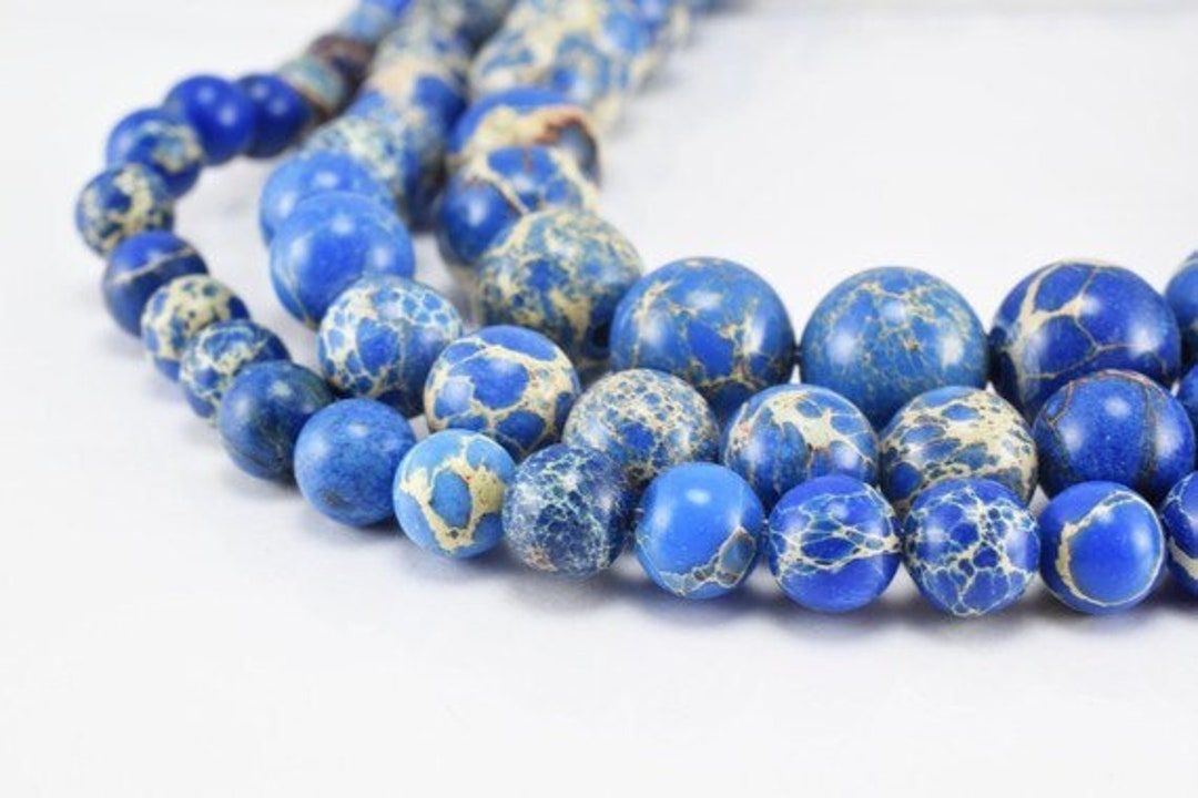 100 pc perline di pietra naturali 10mm Blue Pattern Agate rotonde pergamene di energia della pietra gemella dimensione del foro 1mm pergamena per la fabbricazione di gioielli