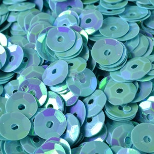 4/6mm turquoise shimmer cup iridescent sequins sheen round sequins/loose paillettes,wholesale sequins,shimmering sequin apparel