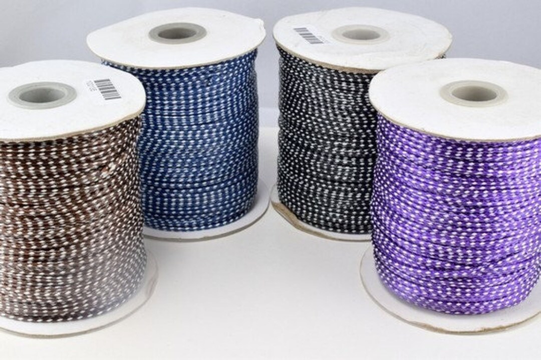 Wax Nylon Two Tone Color Thread 2mm Cord for Jewelry or Etsy