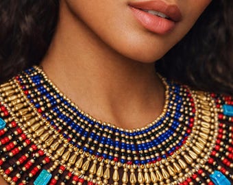 Collier Bijoux Des Pharaons | Bijoux Egypte