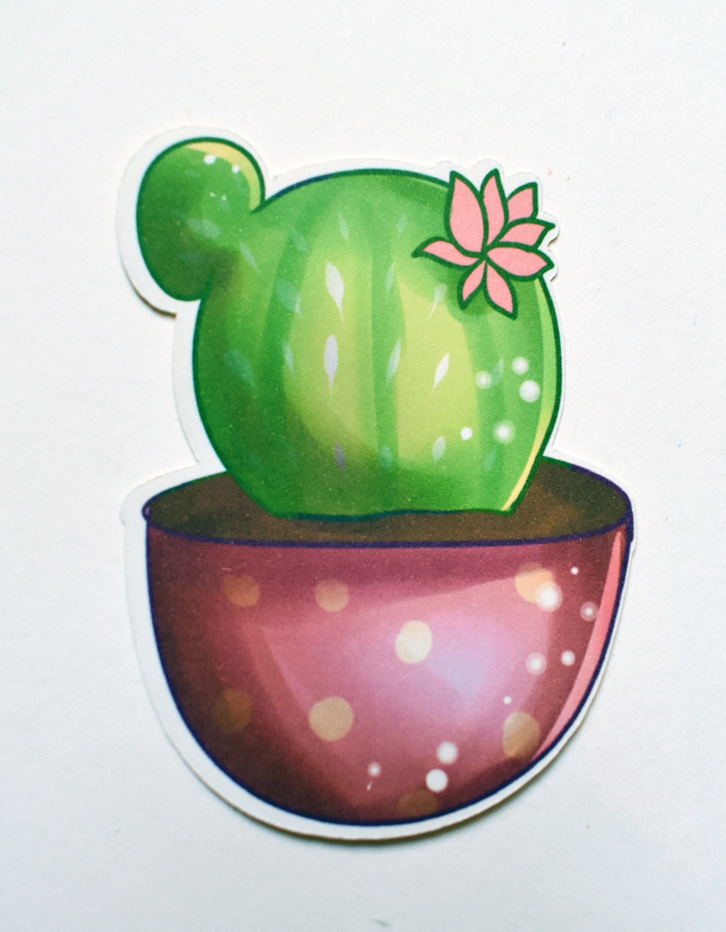 Cactus Sticker Single Sticker Succulent Stickers Plant | Etsy