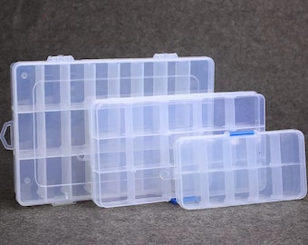 Transparent Jewelry Storange Box,Sorting Beads Box,Plastic Storange Box