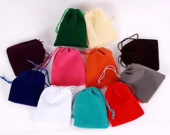 Drawstring Flannel Gift Bags,Reusable Gift bags,Gift Wrap bags,Christmas Packaging bags,Jewelry pouch bags