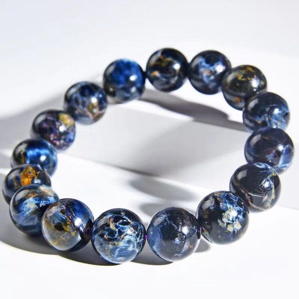 Bracelet en perles de pietersite naturelles AAAAAAA, 8 mm-19 mm Vente en gros de bracelets de perles en pietersite, bracelets bijoux cadeaux.