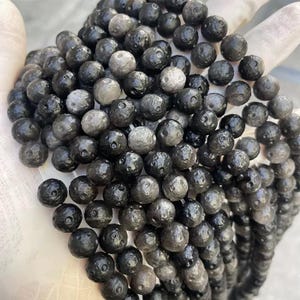 Natural Silver Obsidian Round Beads,8mm 10mm 12mm  Silve Obsidian Beads Wholesale Supply,one strand 15&quot;