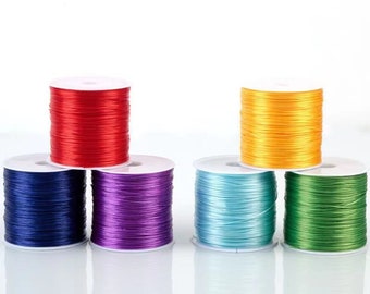 3 Rolls 50m  0.5mm Soft Copper Beading Wire Cord Thread String For Jewelry Making,Elastic cord,Elastic Thread Cord For Jewelry