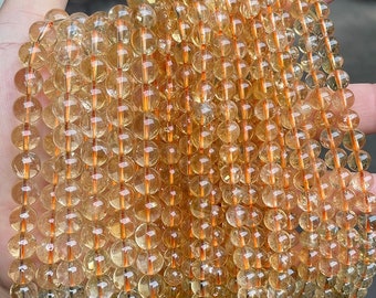 Perline Sfaccettate Rotonde Di Cristallo Preciosa 5mm - Citrino - Foto 14