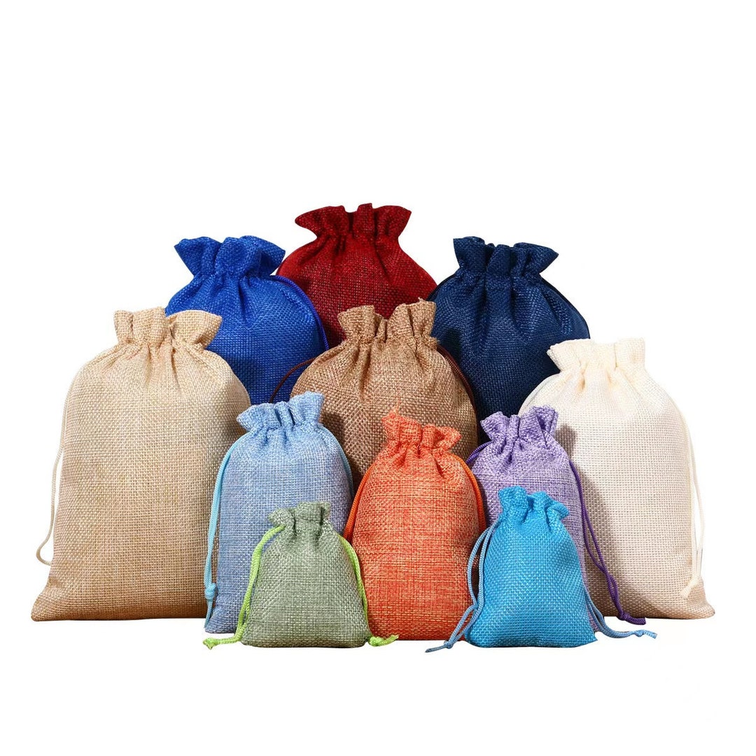 Lot De 15 Sacs à Dos à Cordon Rouge – 210D, 40x34 Cm, Légers – Pour La Gym, L'école, Les Fêtes, Les Cadeaux