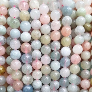 Lot De 30 Perles Opalite 6 Mm – Naturelles, Pour Création Bijoux DIY (Neuf)