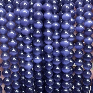 Cat eye Gemstone Smooth Round Beads,4mm 6mm 8mm 10mm 12mm Cat&#39;s eye beads wholesale Supply,one strand 15&quot;