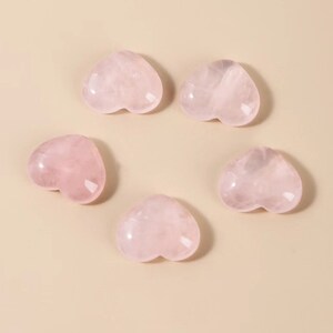 Natural Heart Shape Quartz Cabochon Beads, Heart Shape Cabochons Accessories,10 beads