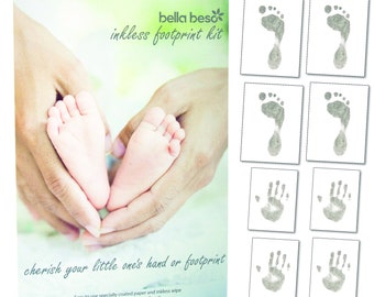 baby penguin footprint kit