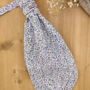 Cravate Clip-on Bébé Garçon Rayures Bleu Vert - 12-24 Mois - Cherokee - Neuf Avec étiquettes
