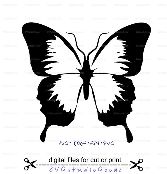 monarch butterfly outline svg butterfly svg butterfly clipart cut files for silhouette butterfly file printable instant download